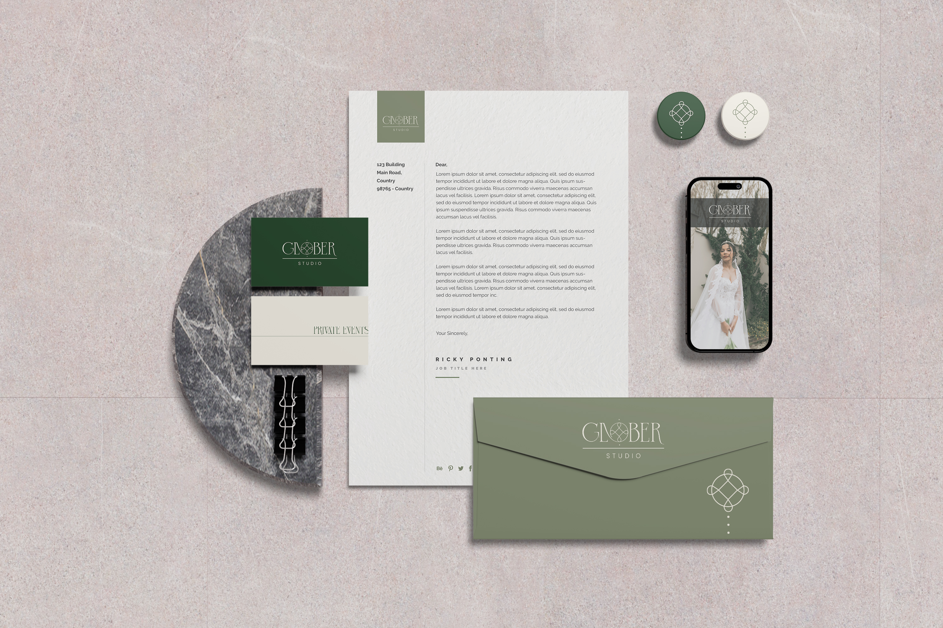 Portada del proyecto glober studio